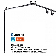 Модульный светильник Novotech Glat 359365 цвет плафона/подвески Черный, цвет арматуры Черный-6