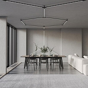 Модульный светильник Novotech Glat 359372 цвет плафона/подвески Черный, цвет арматуры Черный-7