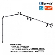Модульный светильник Novotech Glat 359373 цвет плафона/подвески Черный, цвет арматуры Черный-5