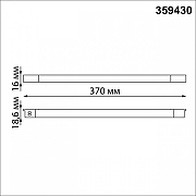 Встраиваемый светильник Novotech Flum 359430 цвет плафона/подвески Белый, цвет арматуры Белый-6