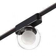 Накладной светильник Novotech Shino 359474 цвет плафона/подвески Белый, Прозрачный, цвет арматуры Черный-3