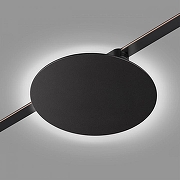 Накладной светильник Novotech Shino 359475 цвет плафона/подвески Черный, цвет арматуры Черный-1