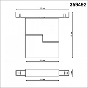 Накладной светильник Novotech Flum 359492 цвет плафона/подвески Черный, цвет арматуры Черный-5