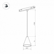 Подвесной светильник Arlight MAG-ORIENT 36391 цвет черный-2
