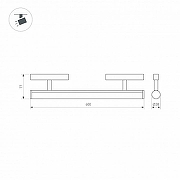 Светильник на штанге Arlight MAG-ORIENT 37348 цвет черный-2