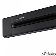 Трек накладной Arte Milano Am-track-sockets 382305TO/50 Black цвет арматуры Черный-1