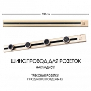 Трек накладной Arte Milano Am-track-sockets 385201TOB/100 Gold цвет арматуры Золото-8