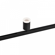 Светильник на штанге Favourite Logica 4585-1U цвет плафона/подвески Прозрачный, Хром, цвет арматуры Черный-1