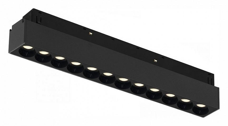 Накладной светильник iLedex Technical VISION48/22 4822-002-L235-12W-38DG-3000K-BK 