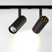 Светильник на штанге iLedex Technical VISION48/22 4822-007-D75-30W-38DG-3000K-BK цвет плафона/подвески Черный, цвет арматуры Черный-2