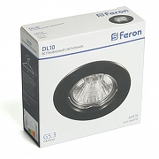 Встраиваемый светильник Feron DL10 48464 цвет Черный-2