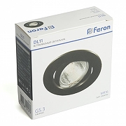 Встраиваемый светильник Feron DL11 48466 цвет Черный-1