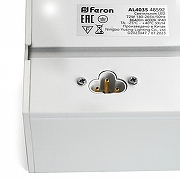 Накладной светильник Feron AL4035 48584 цвет плафона/подвески Белый, цвет арматуры Белый-2