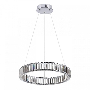 Подвесной светильник Odeon Light Vek1a 4930/30L цвет плафона/подвески Прозрачный, цвет арматуры Хром-4
