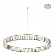 Подвесной светильник Odeon Light Vek1a 4930/45L цвет плафона/подвески Прозрачный, цвет арматуры Хром-1