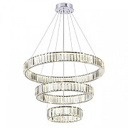 Подвесной светильник Odeon Light Vek1a 4930/88L цвет плафона/подвески Прозрачный, цвет арматуры Хром-1