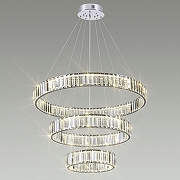 Подвесной светильник Odeon Light Vek1a 4930/88L цвет плафона/подвески Прозрачный, цвет арматуры Хром-2