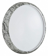 Накладной светильник Sonex Mramo Wh1te 7638/DL цвет плафона/подвески Белый, цвет арматуры Черный