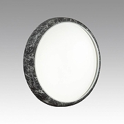 Накладной светильник Sonex Mramo Black 7639/DL цвет плафона/подвески Белый, цвет арматуры Черный-1