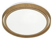 Накладной светильник Sonex Rux Wood 7640/AL цвет плафона/подвески Белый, цвет арматуры Коричневый-3