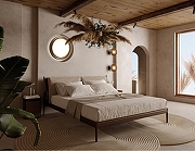 Накладной светильник Sonex Rux Wood 7640/DL цвет плафона/подвески Белый, цвет арматуры Коричневый-4