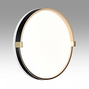 Накладной светильник Sonex Ol1d1 Black 7647/CL цвет плафона/подвески Белый, цвет арматуры Золото, Черный-1