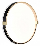 Накладной светильник Sonex Ol1d1 Black 7647/CL цвет плафона/подвески Белый, цвет арматуры Золото, Черный-2