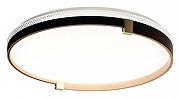 Накладной светильник Sonex Ol1d1 Black 7647/EL цвет плафона/подвески Белый, цвет арматуры Золото, Черный-3