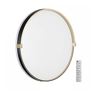 Накладной светильник Sonex Ol1d1 Black 7647/EL цвет плафона/подвески Белый, цвет арматуры Золото, Черный-4