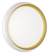 Накладной светильник Sonex Tof1q Wh1te 7650/EL цвет плафона/подвески Белый, цвет арматуры Золото