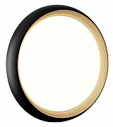 Накладной светильник Sonex Tof1q Black 7651/DL цвет плафона/подвески Белый, цвет арматуры Золото, Черный-2