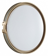 Накладной светильник Sonex Favemo Grey 7654/DL цвет плафона/подвески Белый, цвет арматуры Белый, Золото, Серый