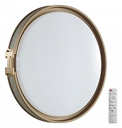 Накладной светильник Sonex Favemo Grey 7654/EL цвет плафона/подвески Белый, цвет арматуры Белый, Золото, Серый-1