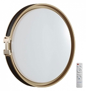 Накладной светильник Sonex Favemo Black 7667/EL цвет плафона/подвески Белый, цвет арматуры Золото, Черный-2