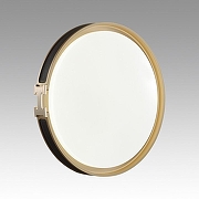 Накладной светильник Sonex Favemo Black 7667/EL цвет плафона/подвески Белый, цвет арматуры Золото, Черный-3