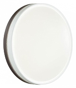 Накладной светильник Sonex Nohava Brown 7668/DL цвет плафона/подвески Белый, цвет арматуры Коричневый-2