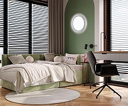 Накладной светильник Sonex Mavi Wood 7681/EL цвет плафона/подвески Белый, цвет арматуры Серый-7