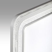 Накладной светильник Sonex Suzy S1lver 7685/EL цвет плафона/подвески Белый, цвет арматуры Прозрачный, Серебро-6