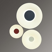 Накладной светильник Sonex Confy 7691/26L цвет плафона/подвески Белый, Красный, цвет арматуры Красный-3