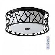 Накладной светильник Sonex Fabiana 7700/40L цвет плафона/подвески Белый, Черный, цвет арматуры Черный-2