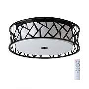 Накладной светильник Sonex Fabiana 7700/60L цвет плафона/подвески Белый, Черный, цвет арматуры Черный-2