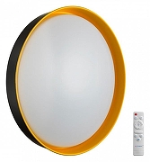 Накладной светильник Sonex Tuna Yellow 7711/EL цвет плафона/подвески Белый, цвет арматуры Желтый, Черный-4