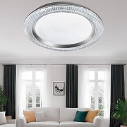 Накладной светильник Sonex Vendy 7782/DL цвет плафона/подвески Белый, Прозрачный, цвет арматуры Серебро-7