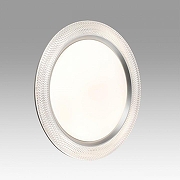 Накладной светильник Sonex Vendy 7782/EL цвет плафона/подвески Белый, Прозрачный, цвет арматуры Серебро-1