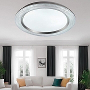 Накладной светильник Sonex Vendy 7782/EL цвет плафона/подвески Белый, Прозрачный, цвет арматуры Серебро-7