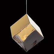 Подвесной светильник Lightstar Qub1ca 805502 цвет плафона/подвески Золото, Прозрачный, цвет арматуры Серебро-3