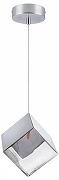 Подвесной светильник Lightstar Qub1ca 805504 цвет плафона/подвески Прозрачный, Серый, цвет арматуры Серебро-1
