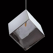 Подвесной светильник Lightstar Qub1ca 805504 цвет плафона/подвески Прозрачный, Серый, цвет арматуры Серебро-3