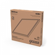 Светильник для потолка Армстронг Gauss 842161240 цвет плафона/подвески Опал, цвет арматуры Белый-1