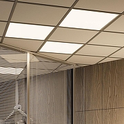 Светильник для потолка Армстронг Gauss 842161240 цвет плафона/подвески Опал, цвет арматуры Белый-4